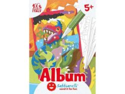 Sabbiarelli - album do kolorowania - dinozaury