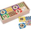 Melissa&Doug - puzzle drewniane - nauka liczenia