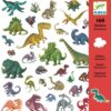 Djeco - zestaw naklejek - dinozaury