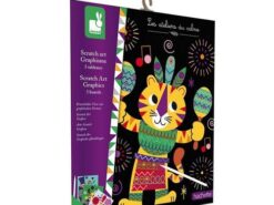 Janod - zdrapywanka - graficzne zwierzątka