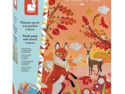 Janod - zestaw kreatywny - plakatówki - 4 pory roku