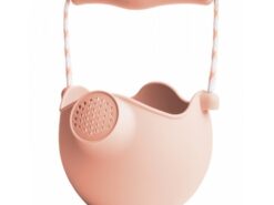 Scrunch - silikonowe wiaderko konewka - koralowy