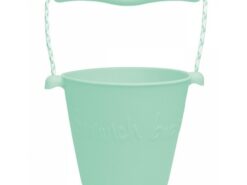 Scrunch - składane wiaderko do piasku - miętowy