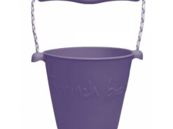 Scrunch - składane wiaderko do piasku - purpurowy