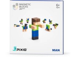 Pixio - klocki magnetyczne - 24el. - Man
