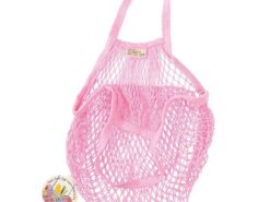 Rex London - torba siatkowa na zakupy - różowa