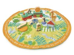 Tender Leaf Toys - mata z zabawkami - safari
