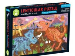Mudpuppy - puzzle soczewkowe 3D - dinozaury