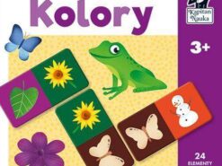 Kapitan Nauka - gra edukacyjna - domino kolory