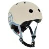 Scoot&Ride – Kask XXS-S – beżowoszary – 1-5 lat