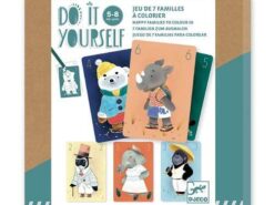 Djeco - zrób to sam - gra w karty - 7 rodzin