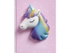 Miquelrius - notatnik A5 z miękką figurką jednorożca