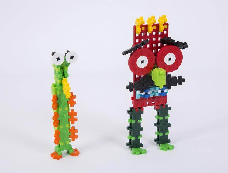 Plus-Plus - mini mix 240 szt - stworki i potworki - obrazek 9