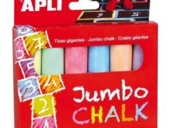 Apli Kids - kredy kolorowe jumbo - 6 sztuk