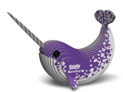 Eugy - układanka 3D - narwal