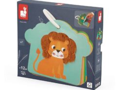 Janod - karty sensoryczne - sawanna - 7 elementów