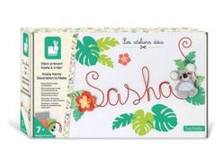 Janod - zestaw kreatywny - dekoracja z imieniem