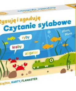 Kapitan Nauka – czytanie sylabowe rysuję i zgaduję