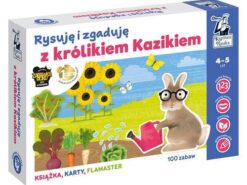 Kapitan Nauka rysuję i zgaduję z królikiem Kazikiem