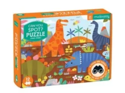 Mudpuppy - puzzle obserwacyjne - park dinozaurów