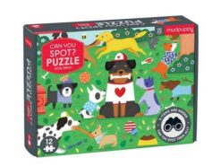 Mudpuppy - puzzle obserwacyjne - pieski