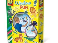 SES - naklejki na okno - dżungla