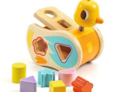 Djeco - drewniany sorter - kurczak