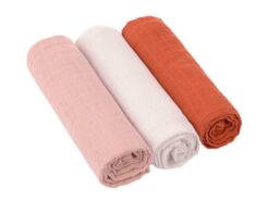 Lassig - muślinowy otulacz kocyk - 3 sztuki