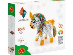 Alexander - origami 3D - jednorożec