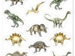 Mama Maluje - naklejki - dinozaury