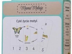 Mama Maluje - układanki - cykle życia zwierząt