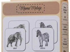 Mama Maluje – gra memo - zwierzęta Afryki