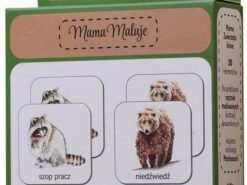 Mama Maluje – gra memo - zwierzęta leśne
