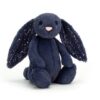 Jellycat - królik - granatowy - 31 centymetrów