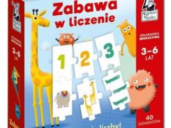 Kapitan Nauka - układanka - zabawa w liczenie
