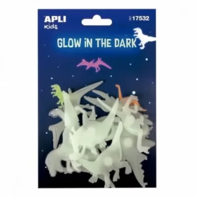 Apli Kids - naklejki fluorescencyjne dinozaury