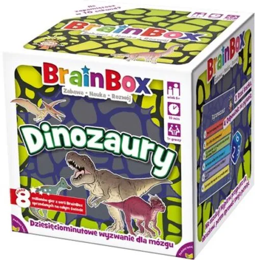 BrainBox - gra pamięciowa - dinozaury