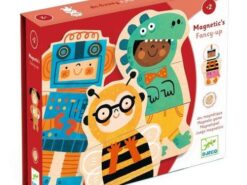 Djeco - drewniana układanka magnetyczna