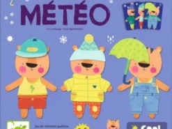 Djeco - gra pamięciowa - rapido meteo