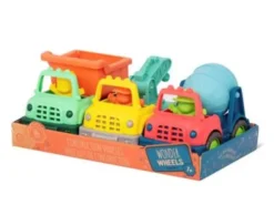 B.toys - zestaw 3 samochodów budowlanych
