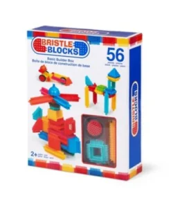 BristleBlocks - klocki jeżyki - 56 sztuk