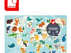 Janod - drewniana układanka magnetyczna