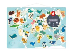 Janod - drewniana układanka magnetyczna