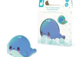 Janod - książeczka do kąpieli - wieloryb