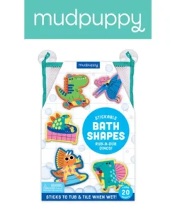 Mudpuppy - piankowe figurki do kąpieli - dino