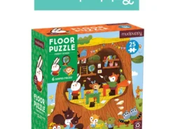 Mudpuppy - puzzle podłogowe - leśna szkoła