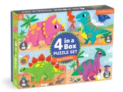 Mudpuppy - puzzle progresywne - dinozaur