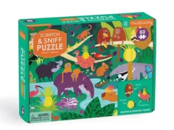 Mudpuppy - puzzle sensoryczne - dżungla