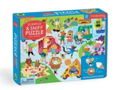 Mudpuppy - puzzle sensoryczne - zapachowe