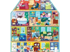 Mudpuppy – puzzle konturowe - mój dom